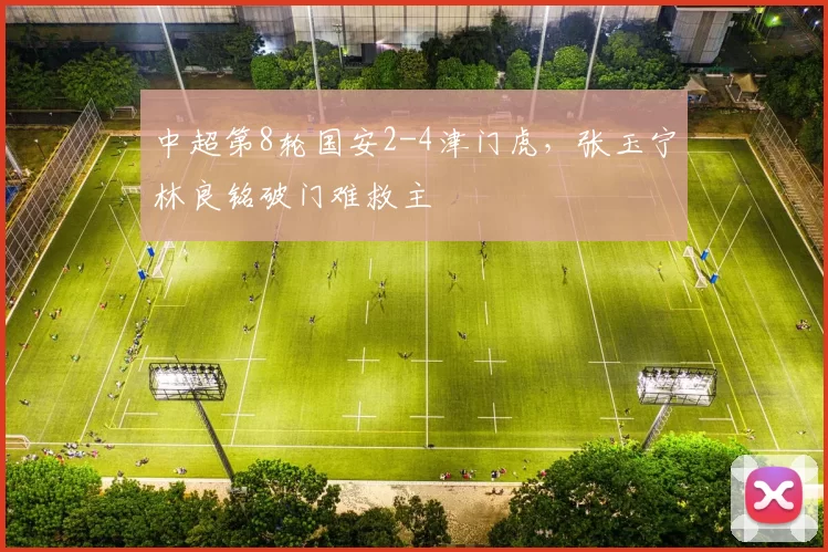 中超第8轮国安2-4津门虎，张玉宁林良铭破门难救主